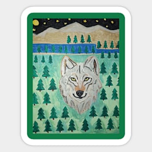 Wolf Spirit Animal Sticker